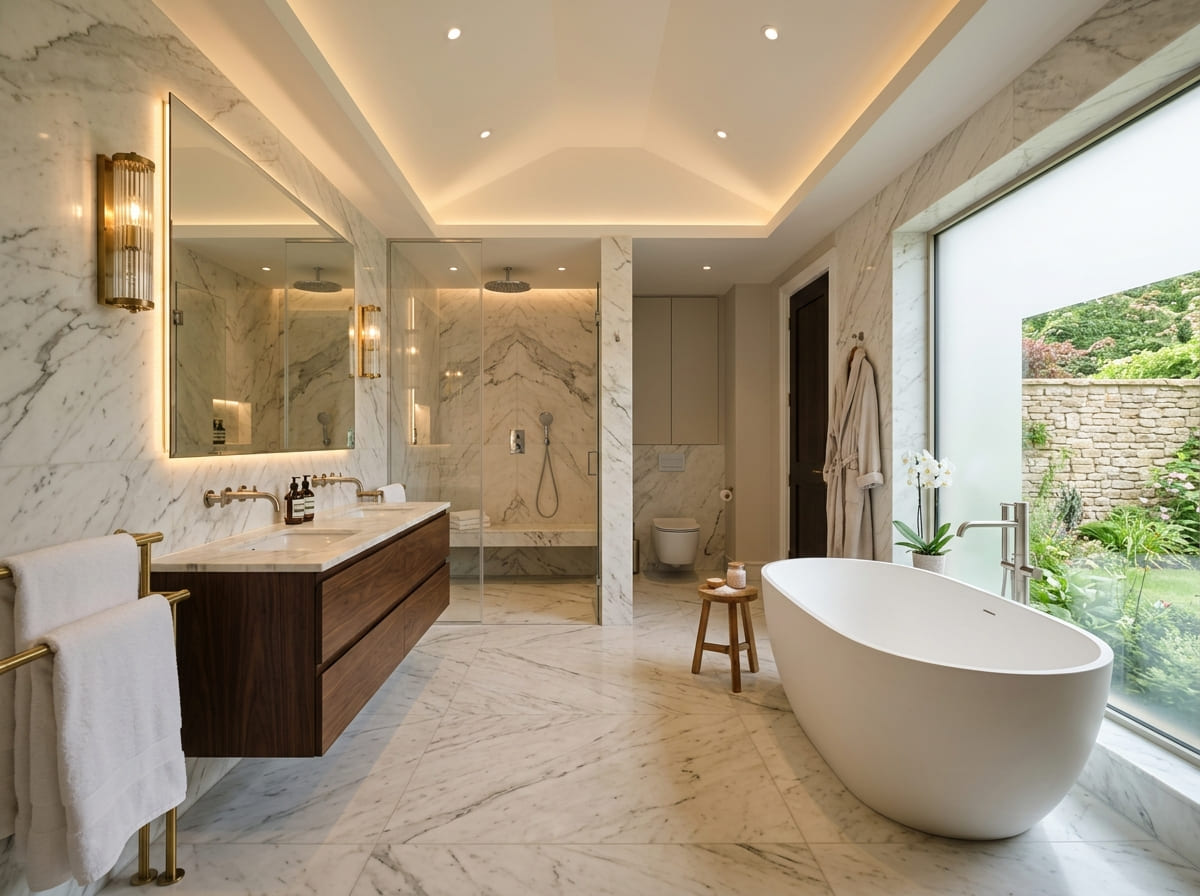 Custom Bathroom Renovation in Christine