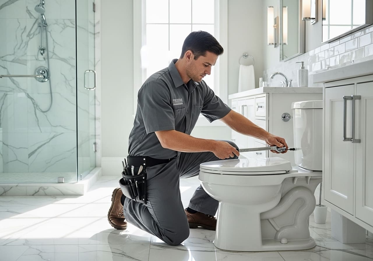 Toilet Repair & Installation in Christine